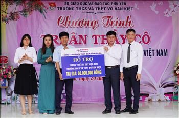 Thủy điện Sông Ba Hạ đồng hành trong công tác đổi mới giáo dục